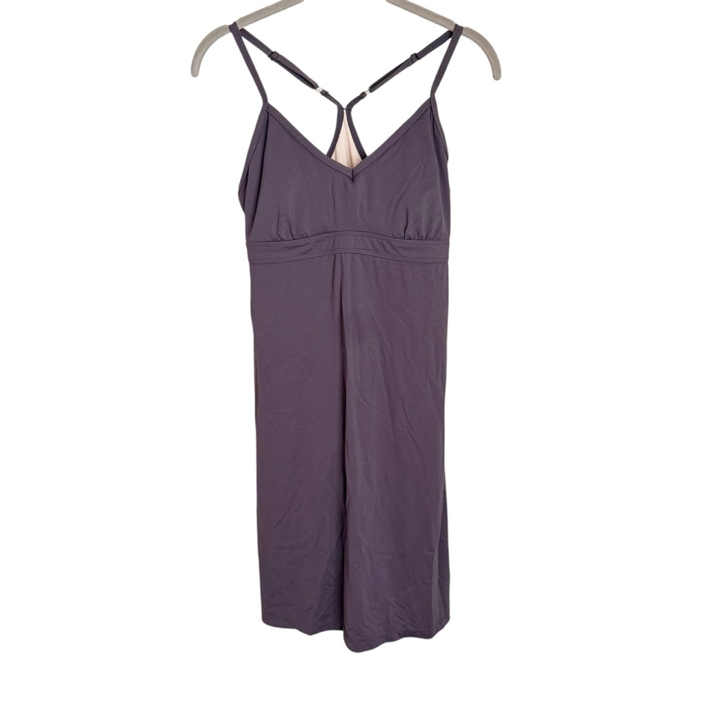 Athleta Gray Shorebreak Workout Dress with Built In Bra Women’s Size Small
